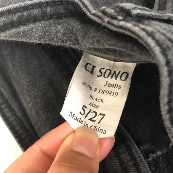 Ci Sono & Wax Jean Set 2 high-waisted black jeans bundle - Picture 7 of 16